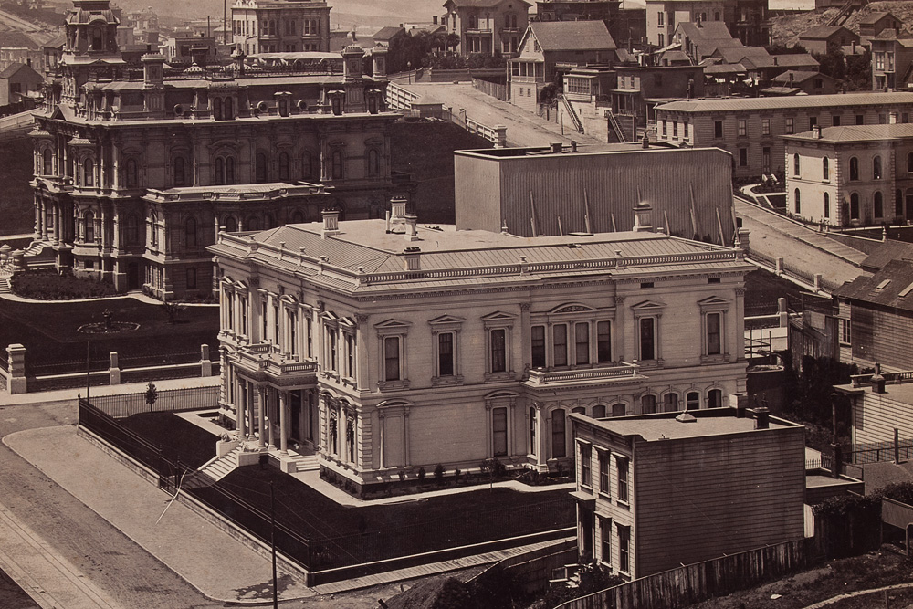 Crocker Spite Fence - Muybridge Panorama 1878